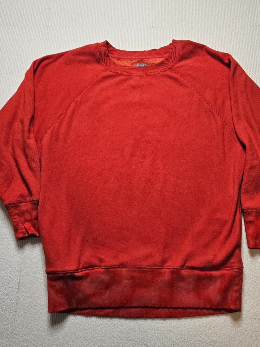 Offline by Aerie "Cloud" oversized red fleece sweatshirt - size XSmall